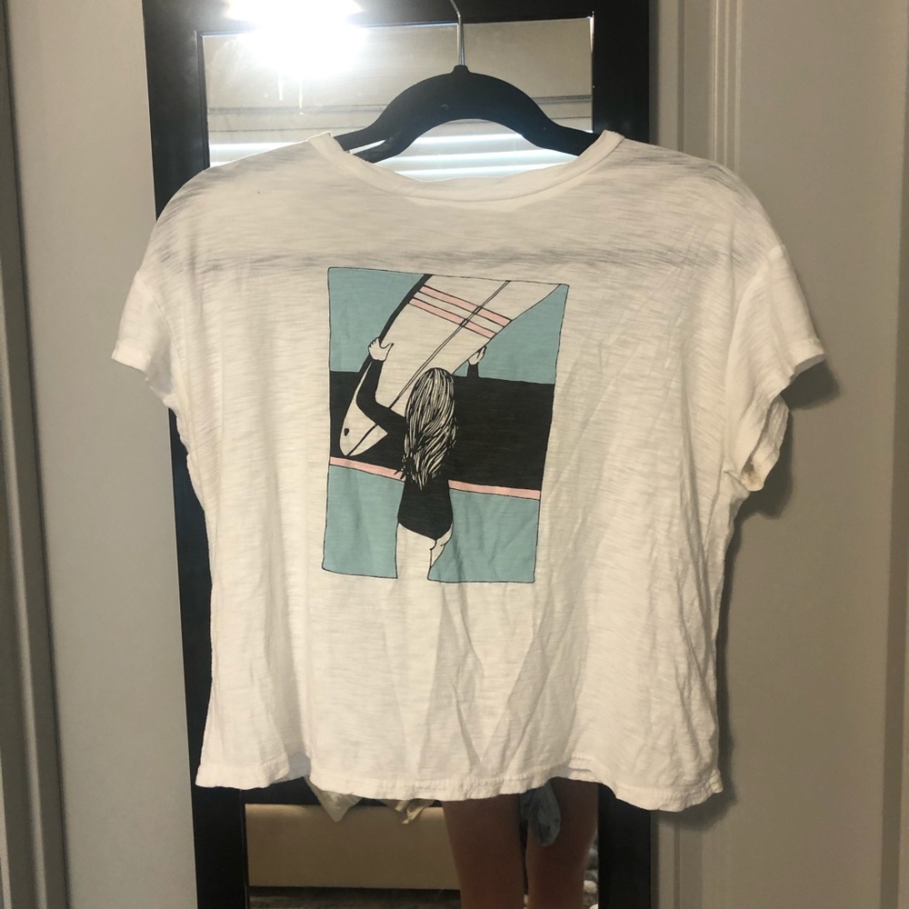 Cropped tee